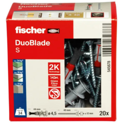 Cheville autof. bi-compo+visDUOBLADE S /20