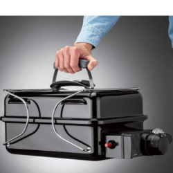 Barbecue go anywhere à gaz noir 2800w 40.5x25.5cm - 1141056