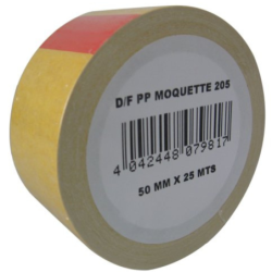 Ruban double face 25 m x 50 mm
