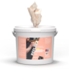 Lingette nettoyante jumbo duperlemain seau de 75 lingettes