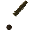 Injecteur pour charpente marron avec bouchon - le cent