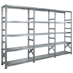 Kit rayonnage GALVASTAR ht1972 x lg3230 x pf400 mm