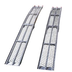 Jeu de 2 rampes alu pliables 225 x 31cm - 600Kg