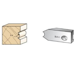Couteau Multizak mouchette de 8 mm Réf 561801 - Jeu de 2
