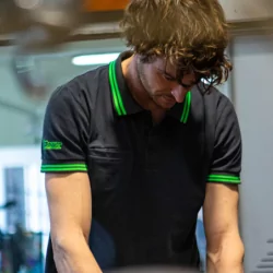 Polo Way asphalt grey/green