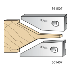 Couteau Multizak plate-bande dessous Réf 561407 - Jeu de 2