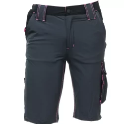 Short Mercury grey fucsia