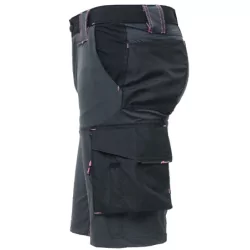 Short Mercury grey fucsia