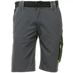 Short Mercury asphalt grey/green