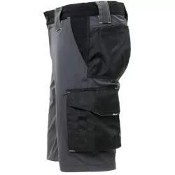 Short Mercury asphalt grey/green