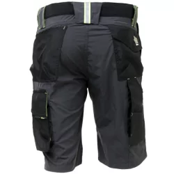 Short Mercury asphalt grey/green