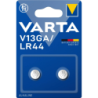 Pile alcaline varta LR44 V13ga 1,5v - blister de 2