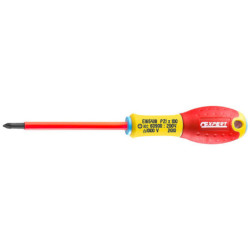 Tournevis isolé 1000 V pour vis Pozidriv® PZ1 100 mm 205 mm