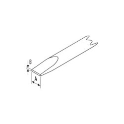 Tournevis isolé 1000 V pour vis Pozidriv® PZ1 100 mm 205 mm