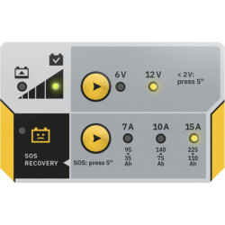Chargeur batterie automatique batium 7/12 - 6/12 v 230V