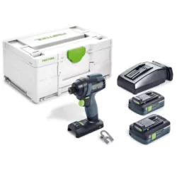 Visseuse à choc sans fil TID 18 HAUTE PRESSIONC 2 batteries 4Ah et chargeur en coffret