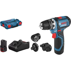 Perceuse visseuse GSR 12v-15 FC fles solo click and go en coffret Lboxx