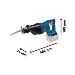 Scie sabre Bosch pro sans fil GSA 18 V-LI + coffret L-BOXX solo