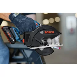 Scie circulaire GKM 18v-50 - 2x5,0ah et chargeur GAL 18v-40