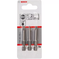 Embout de vissage Bosch extra-dure XH 0 - lot de 3