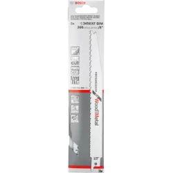 Lame de scie sabre BIM Bois & Métal 200mm S3456XF - jeu de 5