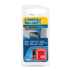 Agrafe en fil fin Rapid n°53 galvanisée boîte de 5000 pièces