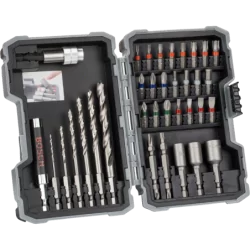 Coffret de vissage et forage pour bois - 35 pièces