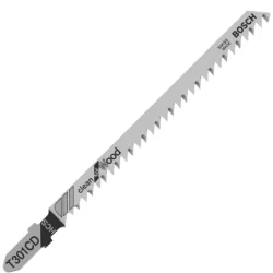 Lame de scie sauteuse T 301 CD Clean for Wood - pas de 3 mm longueur 117 mm - jeu de 5