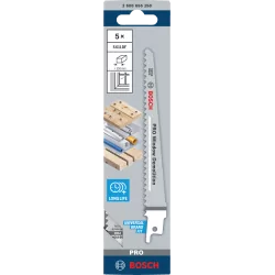 Lame de scie sabre Pro BIM Bois & Métal 150mm S611DF - jeu de 5