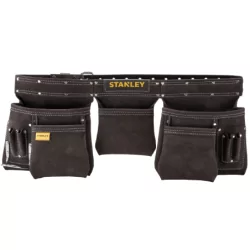 Porte-outils cuir double ceinture