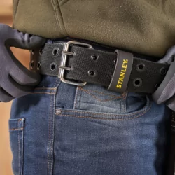 Porte-outils cuir double ceinture