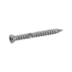 Vis pour terrasse tête fraisée réduite six lobes double filet inox A2 M5 seau de 400