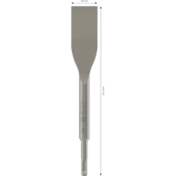Burin carrelage SDS + auto-affûtant Pro 260 mm 40 mm