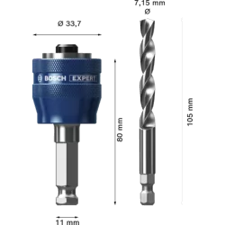Adaptateur Power Change 6 pans + foret HSS-G