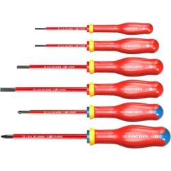 Jeu de 6 tournevis protwist isolés 1000v ATDVE.J6PB