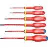 Jeu de 6 tournevis PROTWIST isolés 1000V (plats et pozidriv)
