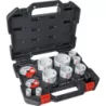 Coffret Trépan Bimétal 9 pièces de 22-86mm HSS 8% cobalt - 42900