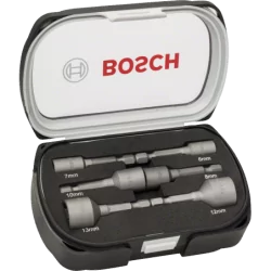 Douilles set de 6 Pièces 50 mm 6 7 8 10 12 13 mm 1/4 magnétiques