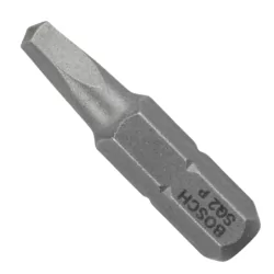 Embout de vissage Bosch extra-dure 6 pans 1/4 pour vis carrée R2 - lot de 3