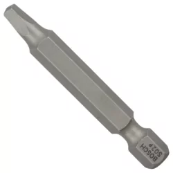 Embout de vissage Bosch extra-dure 6 pans 1/4 pour vis carrée R2 - lot de 3