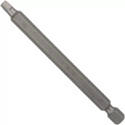 Embout de vissage Bosch extra-dure 6 pans 1/4 pour vis carrée R2 - lot de 3