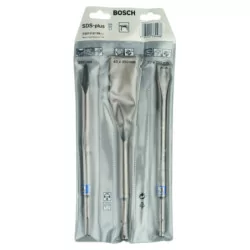 Burin SDS Plus auto-affûtant Pro pointu/plat/beche Longeur : 250mm - lot de 3
