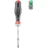 Tournevis protwist à cliquet + 15 embouts de vissage (fe / ph / pz / 6 pans / torx)