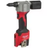 Riveteuse Milwaukee M12 BPRT-201X 1 Batterie 12v 2.0 Ah pour rivets 2.4 à 7.8