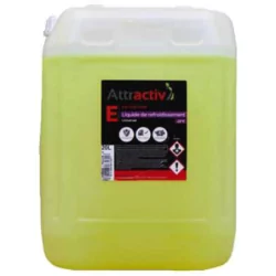 Liquide de refroidissement -25 degrés universel jaune fluo - bidon de 5l