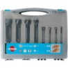Coffret mèche acier à façonner et à bouchonner diam 8-10-12-15