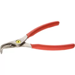Jeu de 4 pinces circlips intérieures/extérieures becs coudés/droits 18 à 60mm