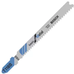 Lame de scie sauteuse pour métal T 118 B - jeu de 5