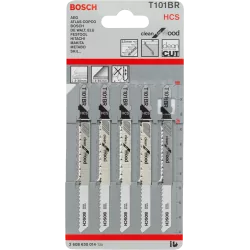 Lame de scie auteuse HCS Clean Bois 100mm T101BR - jeu de 5