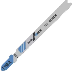 Lame de scie sauteuse HSS Métal 92mm T118A - jeu de 5